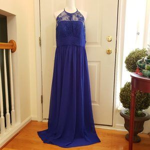 NWT Renz Bridesmaid/Prom Dress Lace Halter Top
